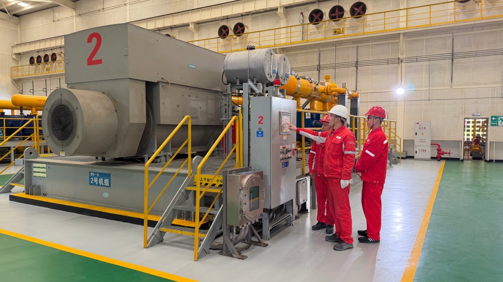 储气库现场。西南油气田公司供图