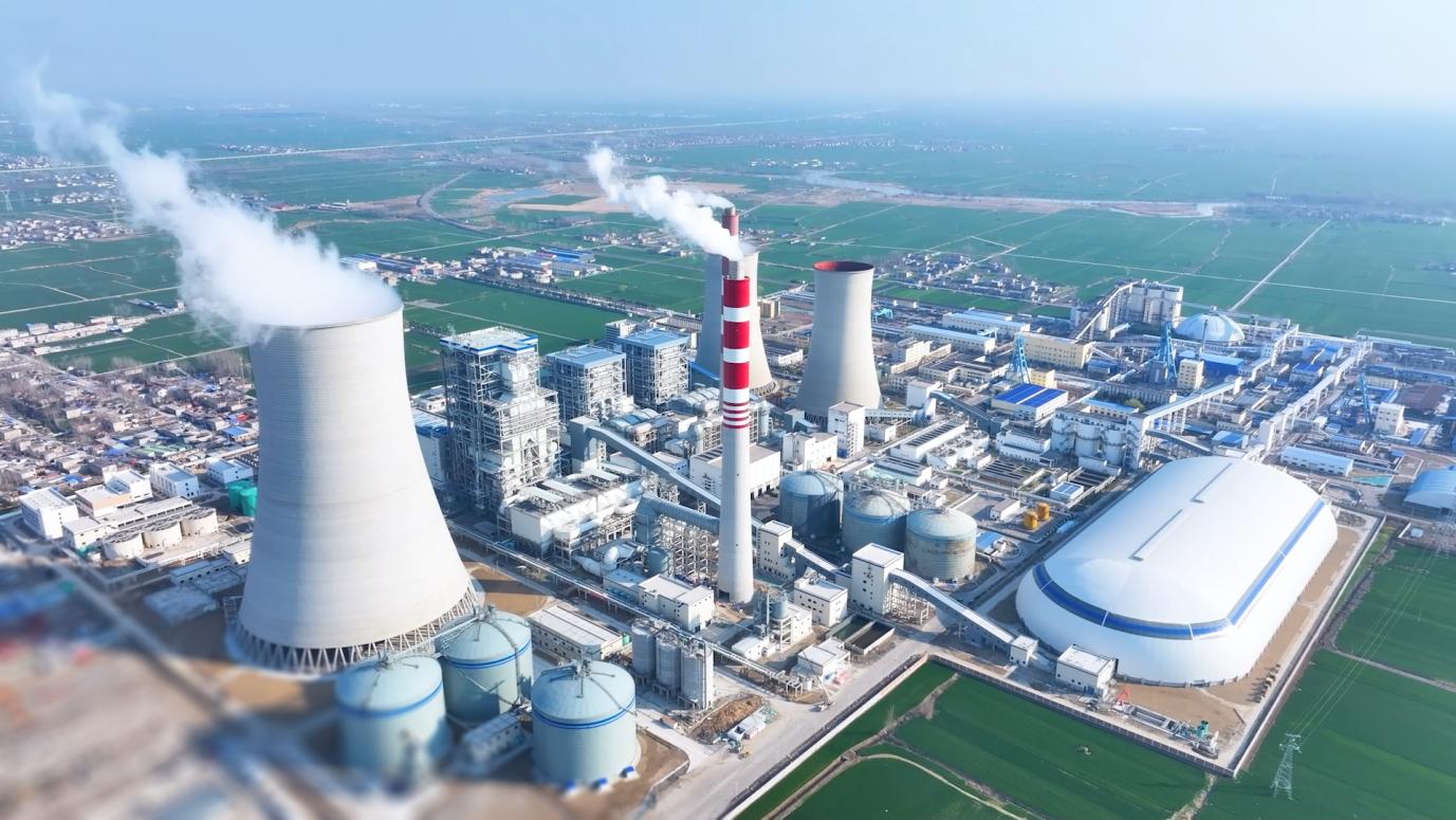 钱营孜发电公司二期扩建项目。