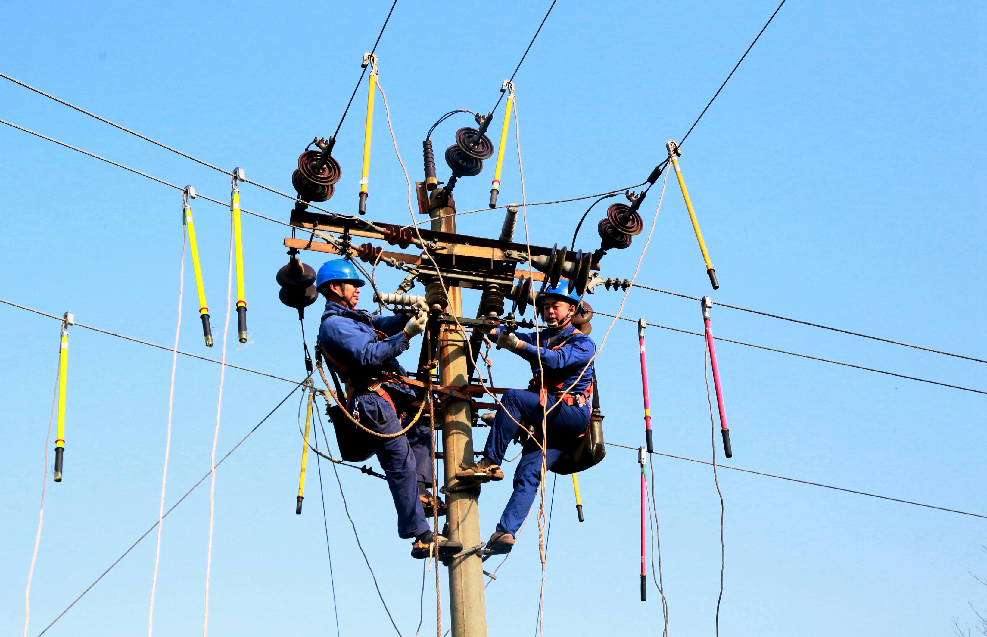 国网宜宾江安供电绿色电力助力蜀南竹海景更美